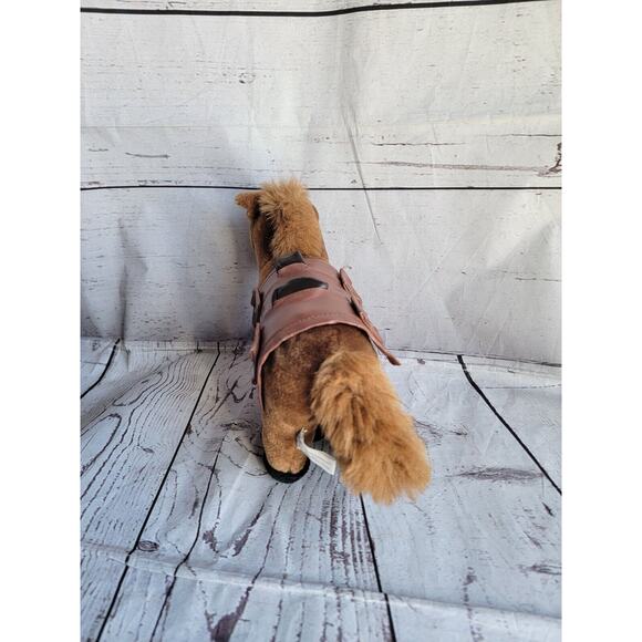 Hillhouse Horse With Saddle 10inch Plush Stuffed Animal Brown Pony - Picture 5 of 7